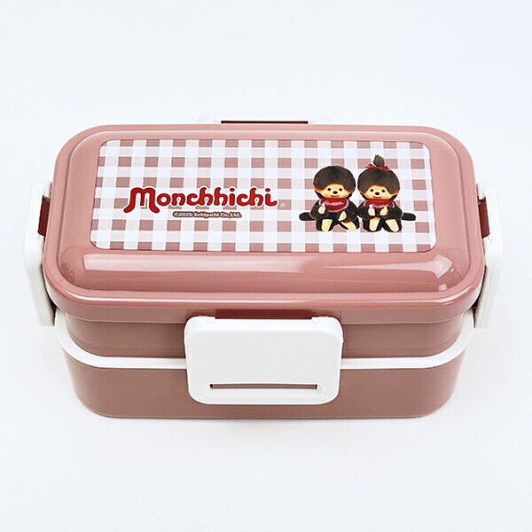 モンチッチ 2段ふわっと弁当箱 ランチ 日本製