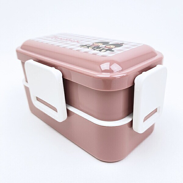 モンチッチ 2段ふわっと弁当箱 ランチ 日本製