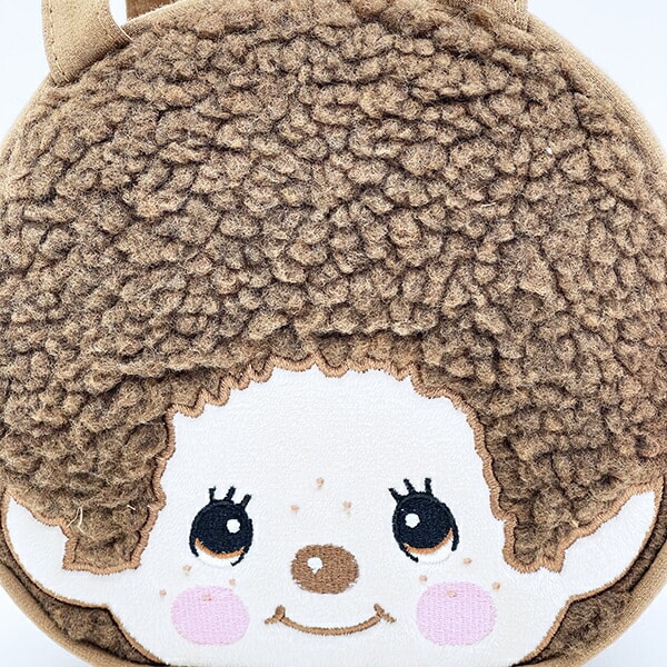 モンチッチ スエット素材ダイカットバッグ ランチ