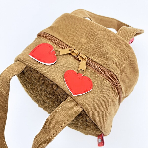 モンチッチ スエット素材ダイカットバッグ ランチ