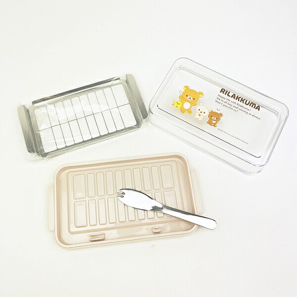 リラックマ コリラックマ ステンレスバターカッター＆ケース（バターナイフ付） キッチン 日本製