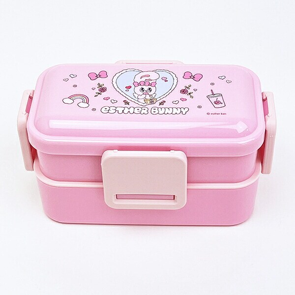 エスターバニー (Esther Bunny) 2段ふわっと弁当箱 ランチ 日本製