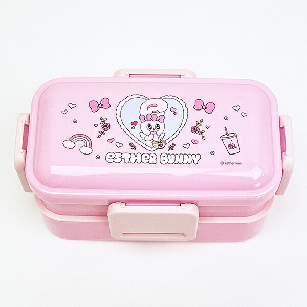 エスターバニー (Esther Bunny) 2段ふわっと弁当箱 ランチ 日本製
