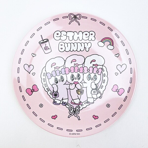 エスターバニー (Esther Bunny)  薄肉メラミンプレート お皿 食器