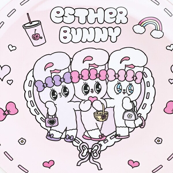 エスターバニー (Esther Bunny)  薄肉メラミンプレート お皿 食器