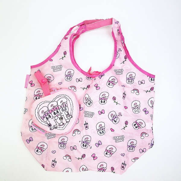 エスターバニー (Esther Bunny) ポーチ付きショッピングエコバッグ