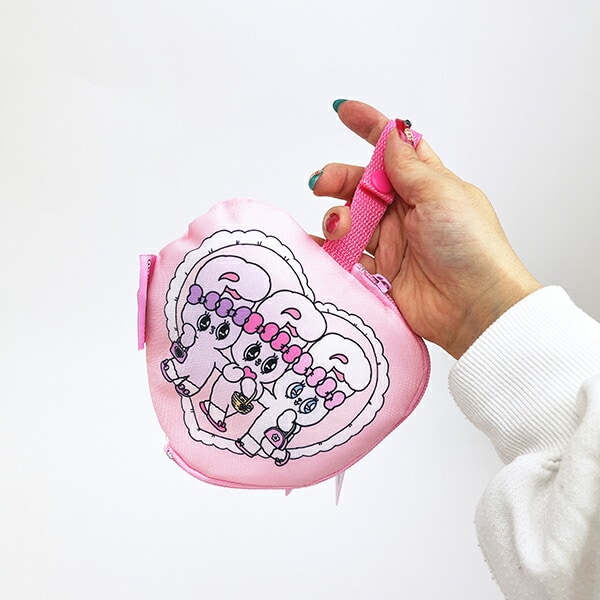 エスターバニー (Esther Bunny) ポーチ付きショッピングエコバッグ