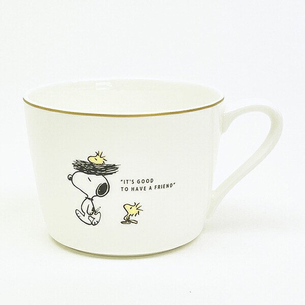 スヌーピー マグカップ(小) バッジ柄 コップ 日本製 SNOOPY