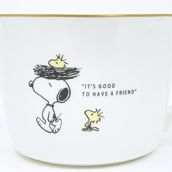 スヌーピー マグカップ(小) バッジ柄 コップ 日本製 SNOOPY