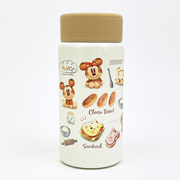 ディズニー Nuiパン 八角形ステンレスボトル 水筒 ランチ Disney