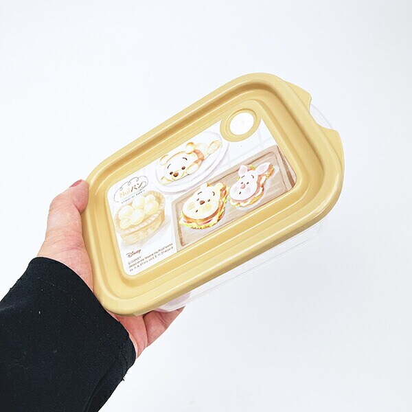 ディズニー Nuiパン シールボックス(2個入り) キッチン 日本製 Disney