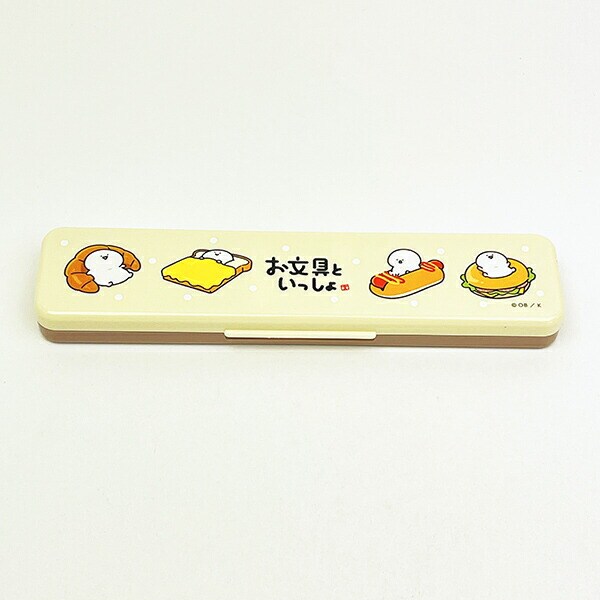 お文具といっしょ 音の鳴らないコンビセット(18cm) ランチ 日本製