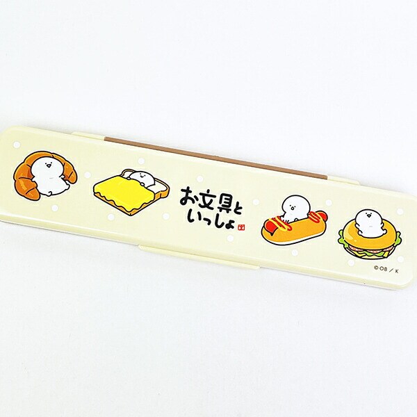 お文具といっしょ 音の鳴らないコンビセット(18cm) ランチ 日本製