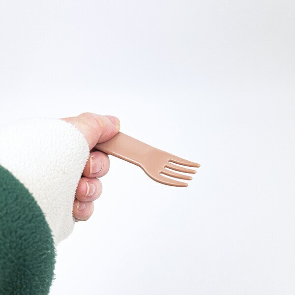 お文具といっしょ 丸型ランチボックス2段(フォーク付) 日本製