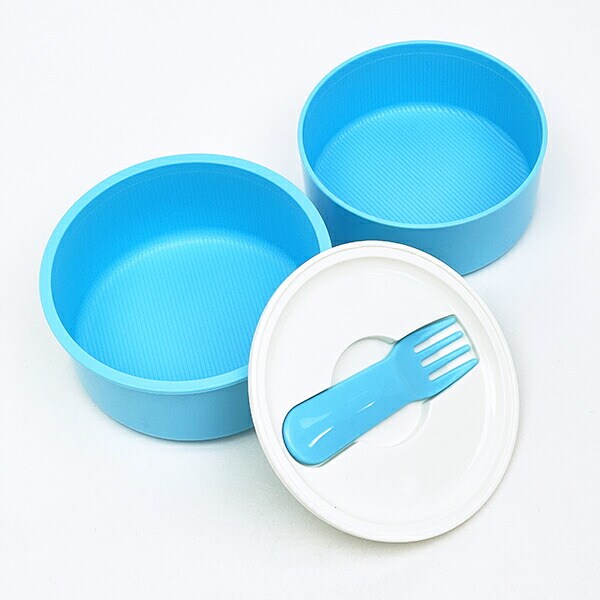 ディズニー ズートピア 丸型ランチボックス2段(フォーク付) 日本製 Disney