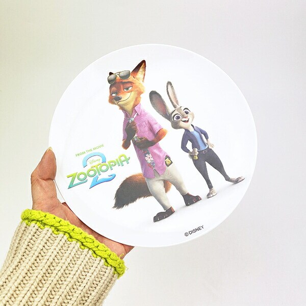 ディズニー ズートピア 薄肉メラミンプレート キッズ Disney