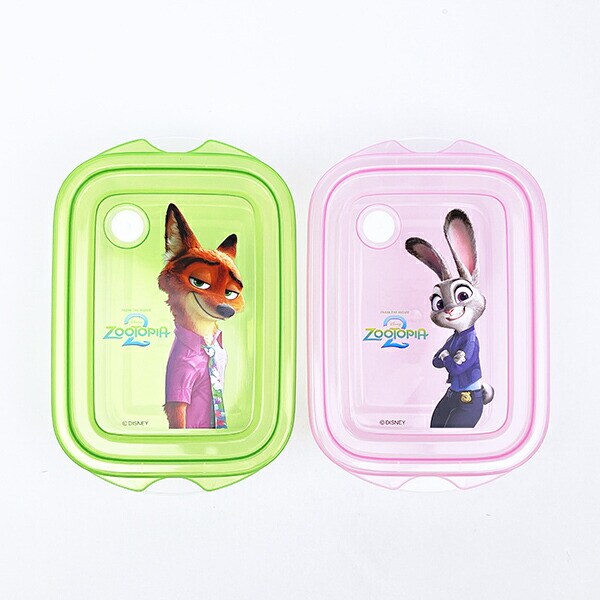 ディズニー ズートピア シールボックス500ml(2個入) ランチ キッチン Disney
