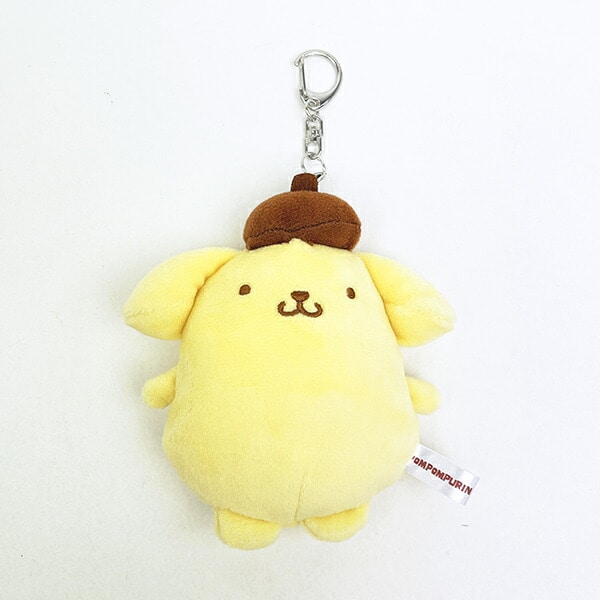 サンリオ ポムポムプリン ダイカットぬいぐるみミラー キーホルダー Sanrio