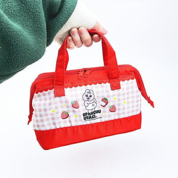 おぱんちゅうさぎ がま口型ランチバッグ(M)