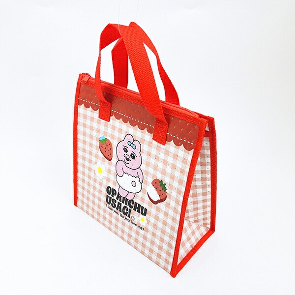 おぱんちゅうさぎ 不繊布ランチトートバッグ