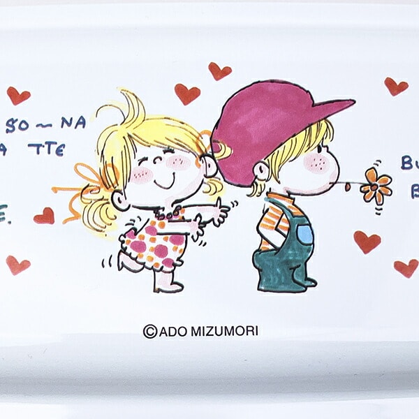 水森亜土 ふわっとタイトランチボックス 弁当箱 日本製