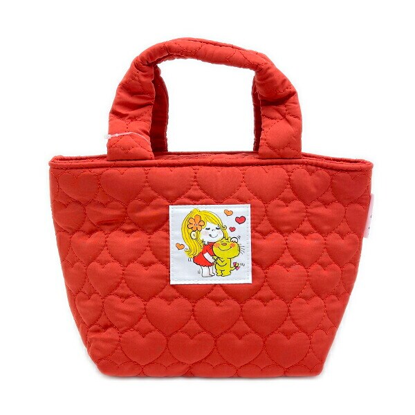 水森亜土 キルティング生地ランチバッグ