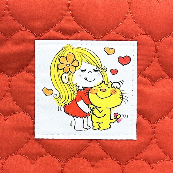 水森亜土 キルティング生地ランチバッグ