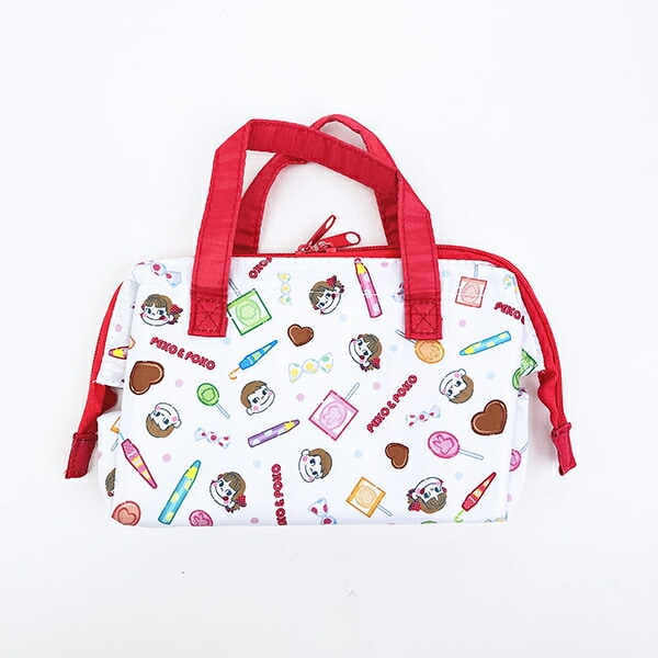 ペコちゃん ポコちゃん がま口ランチバッグ おかし 不二家