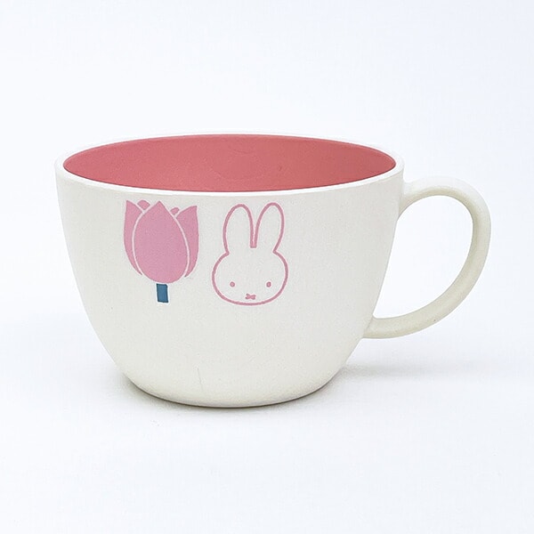 ミッフィー miffy スープマグカップ 日本製 コップ strawberry&tulipシリーズ