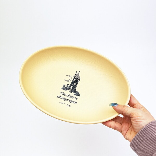 ムーミン 80周年アート オーバルプレート 食器 MOOMIN