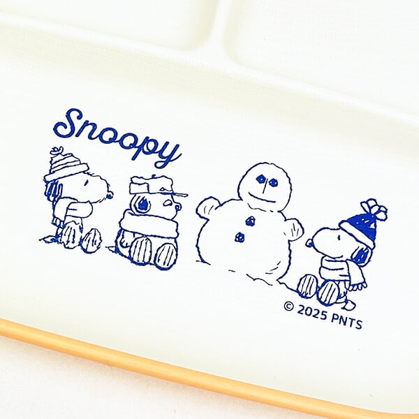 スヌーピー ウィンターブラザー スクエアプレート(L) 食器 日本製 SNOOPY