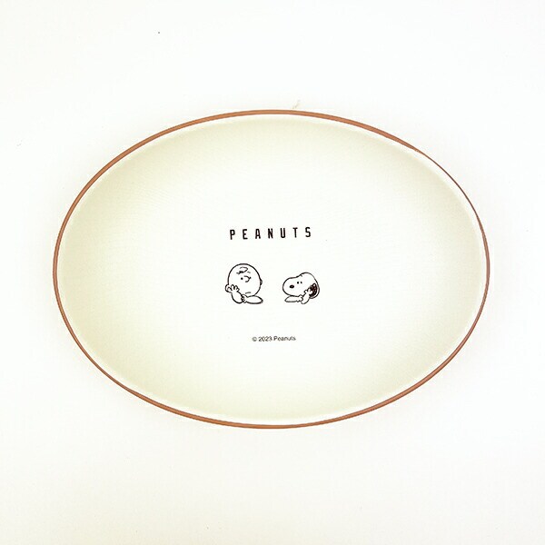 スヌーピー オーバルプレート お皿 日本製 SNOOPY