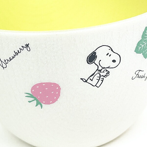 スヌーピー ストロベリー スープマグ  食器 FRUITS SERIES SNOOPY