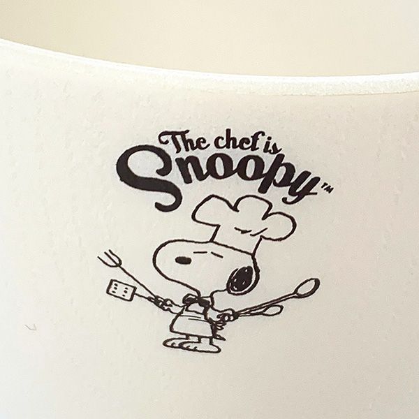 スヌーピー シェフシリーズ 木目調スープカップ 食器 キッチン