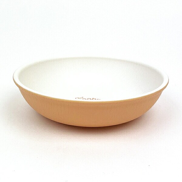 スヌーピー 木目調ラウンドプレート （オレンジ） シェフスヌーピー お皿 SNOOPY