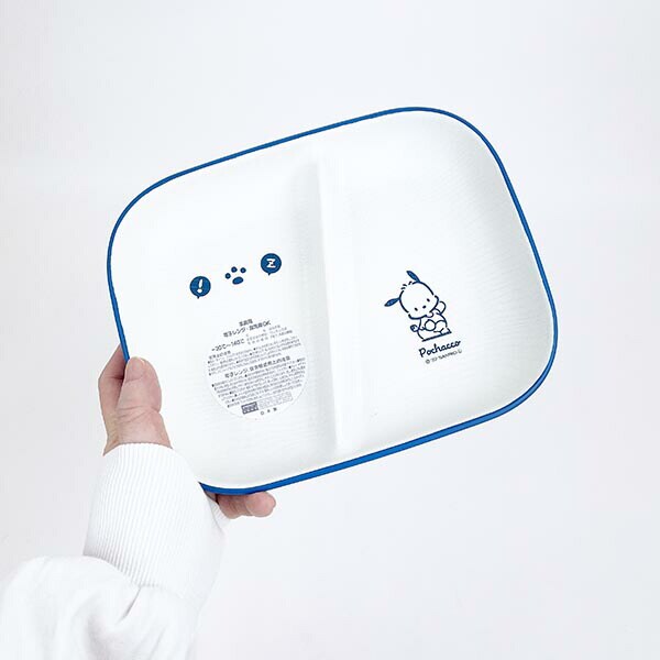 サンリオ ポチャッコ スクエアワンプレート S ネイビー 皿 ランチ キッチン 割れない