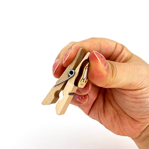 ミッフィー ウッドピンチ 3個セット どうぶつセットC ピンチ 挟み 日本製