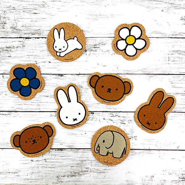 ミッフィー DB/S2 ダイカットコースター バーバラ dick bruna コップ敷き   日本製