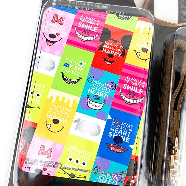 ディズニー100周年 ICカードケース ディズニー・ピクサーキャラクター フェイス パスケース Disney