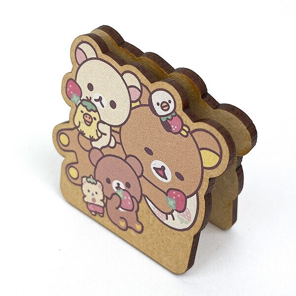 リラックマ ダイカットメモスタンド いちごないちにち コリラックマ 文具 日本製