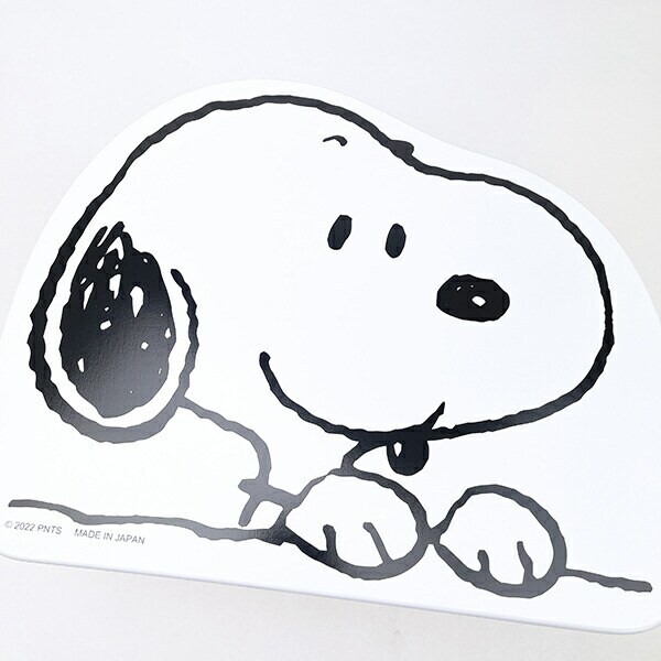 スヌーピー ダイカットミニテーブル フェイス インテリア SNOOPY