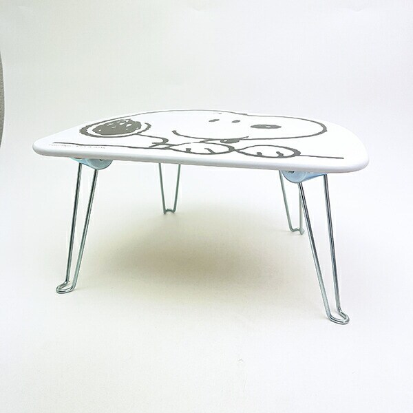 スヌーピー ダイカットミニテーブル フェイス インテリア SNOOPY