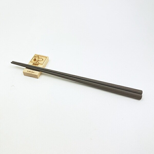 スヌーピー 木の箸置き (はしおき) 王冠 食器 PEANUTS 75th 日本製 SNOOPY