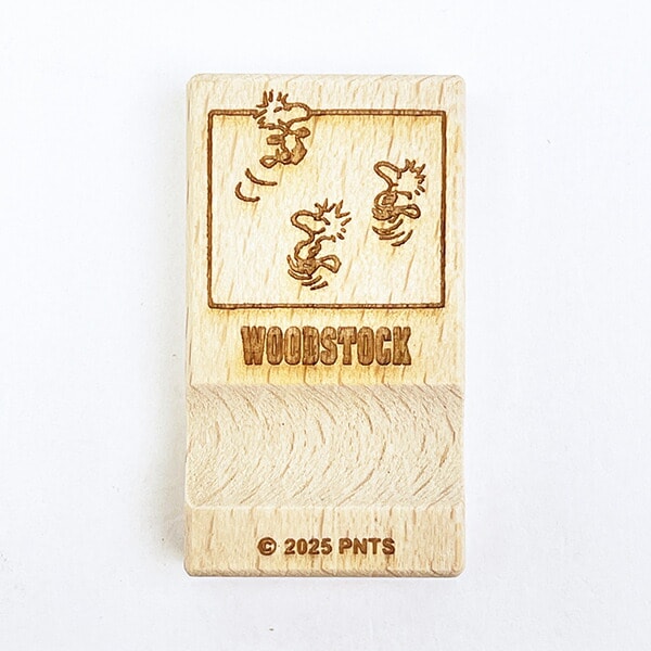 スヌーピー ウッドストック 木の箸置き (はしおき) 食器 PEANUTS 75th 日本製 SNOOPY