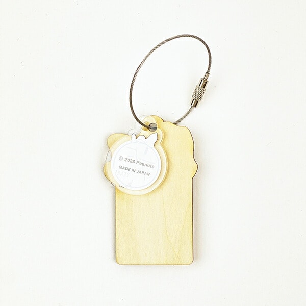 スヌーピー 木のオーナメント ピンク PEANUTS 75th SNOOPY 日本製