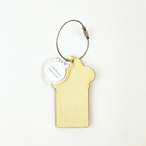 スヌーピー 木のオーナメント イエロー PEANUTS 75th SNOOPY 日本製