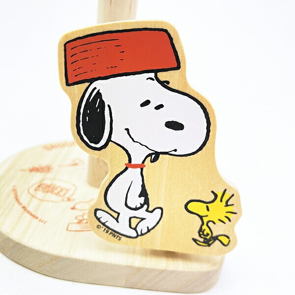 スヌーピー & ウッドストック キッチンペーパーホルダー SNOOPY
