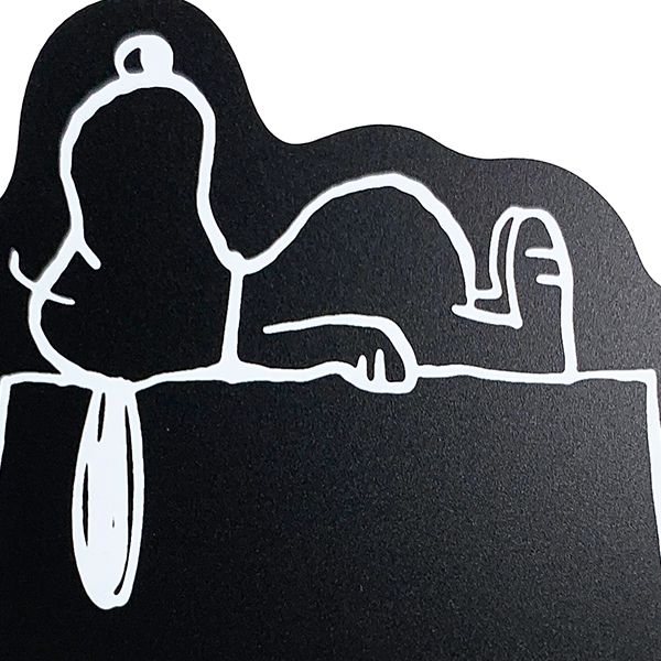 スヌーピー ハウス型 ブラックボード 黒板 メモ インテリア 日本製