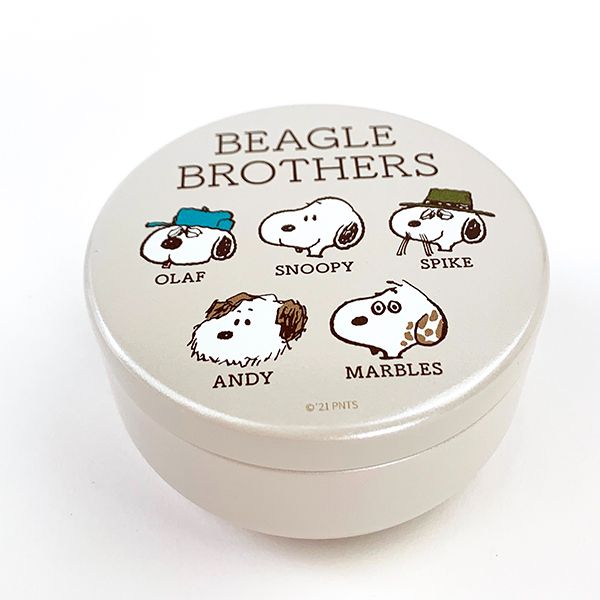 スヌーピー ウッドピンチセット 缶ケース付き ビーグルブラザーズ ピンチ メモ挟み 日本製
