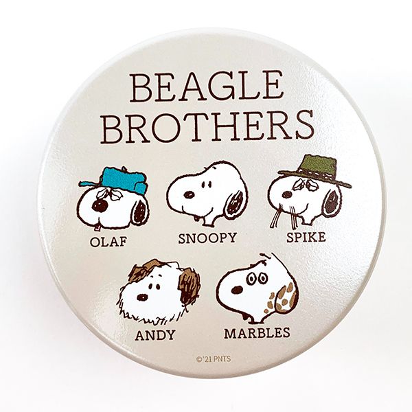 スヌーピー ウッドピンチセット 缶ケース付き ビーグルブラザーズ ピンチ メモ挟み 日本製